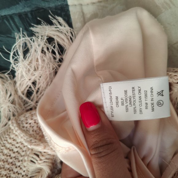 NWT The Post Tan Midi Dress Size Large - Picture 6 of 7